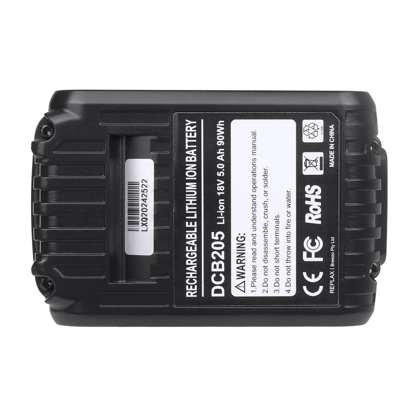 Dewalt Compatible Battery 18V 5.0Ah